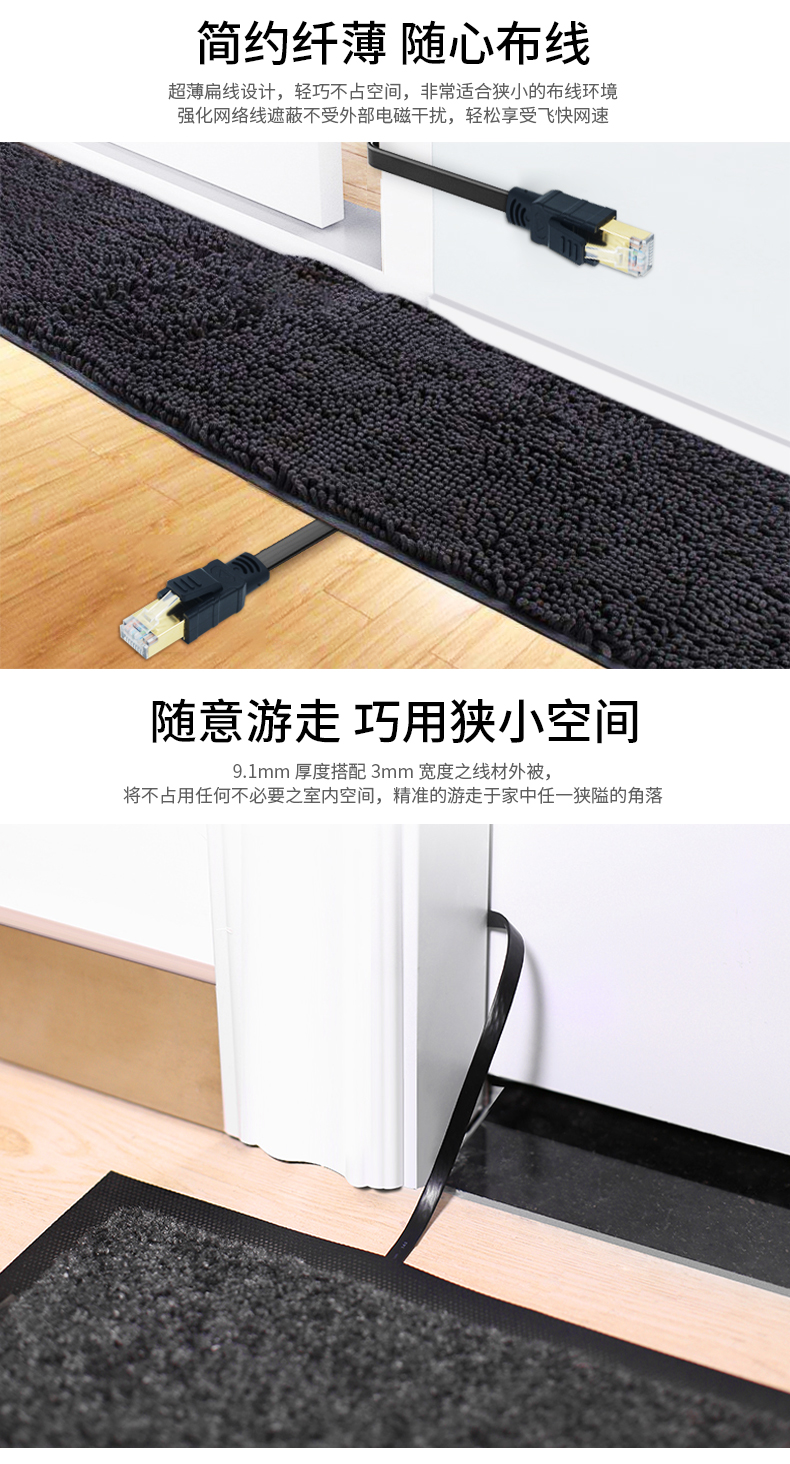 纤薄网络线