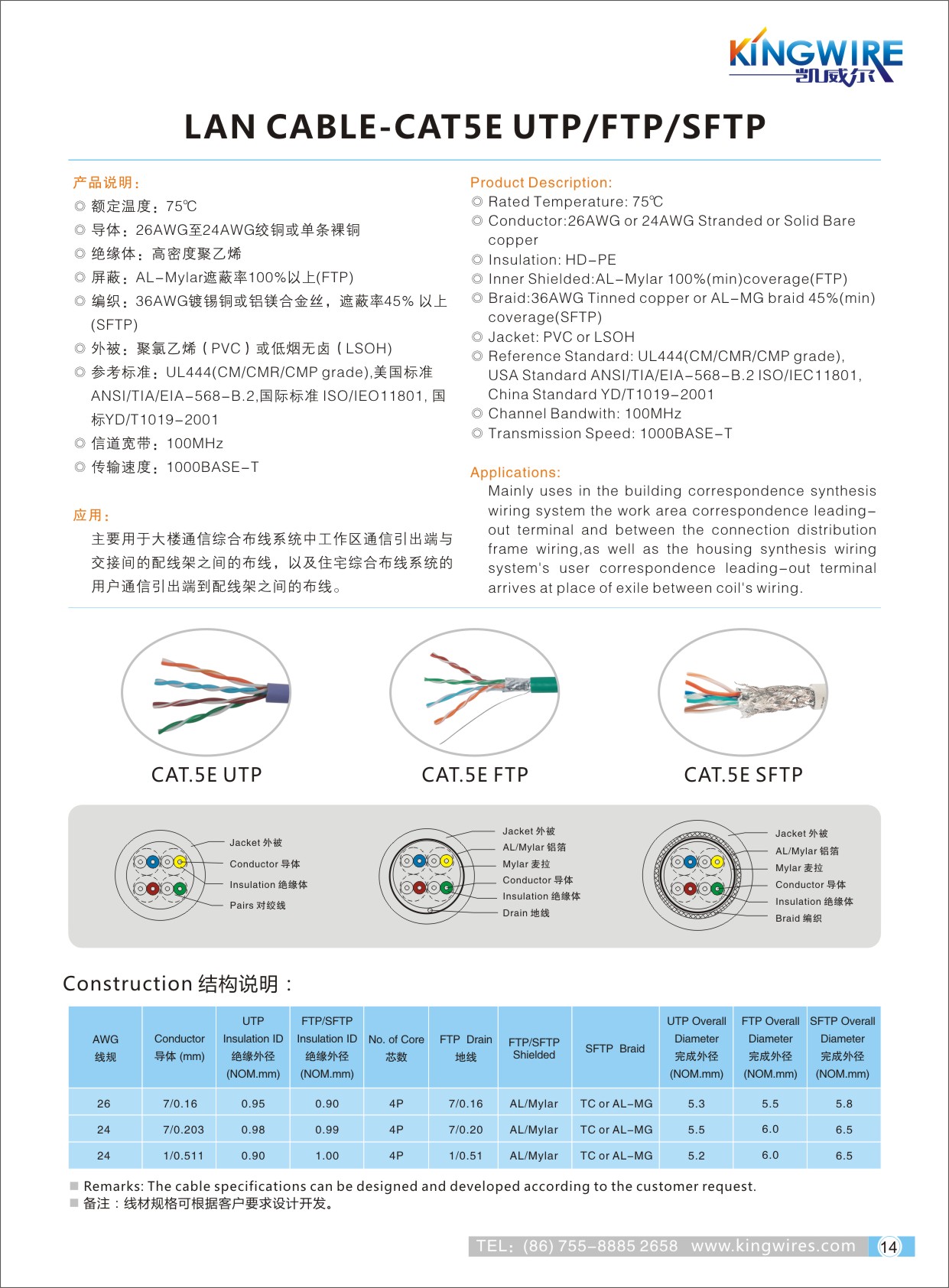 超五类双绞线