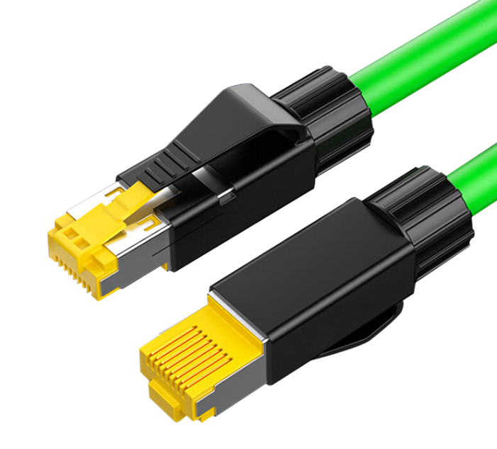 工业网线,RJ45八芯网线,高柔拖链网线