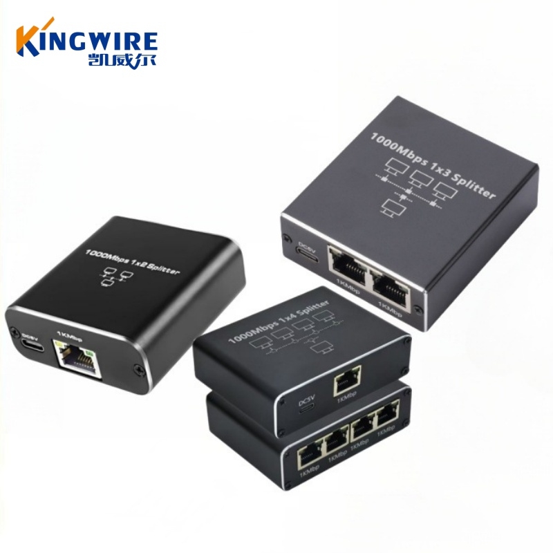 RJ45网口一分二/三/四