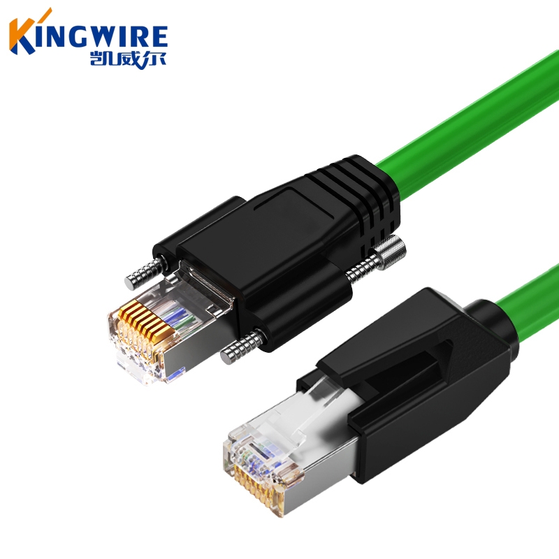 工业级以太网拖链带螺丝网线